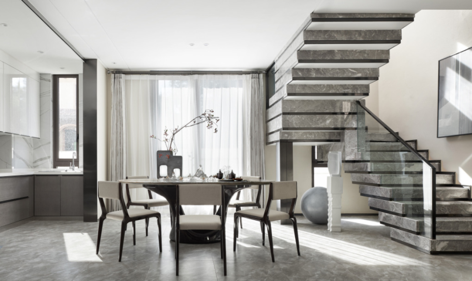 新中式風格別墅室內設計家裝案例-餐廳 新中式風格別墅室內設計家裝案例-餐廳