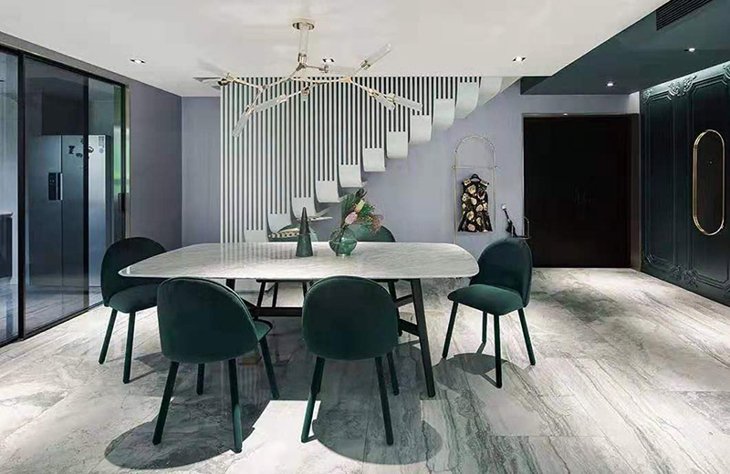 現(xiàn)代前衛(wèi)風(fēng)格室內(nèi)裝修效果圖-一里洋房復(fù)式樓200平米-餐廳 現(xiàn)代前衛(wèi)風(fēng)格室內(nèi)裝修效果圖-一里洋房復(fù)式樓200平米-餐廳