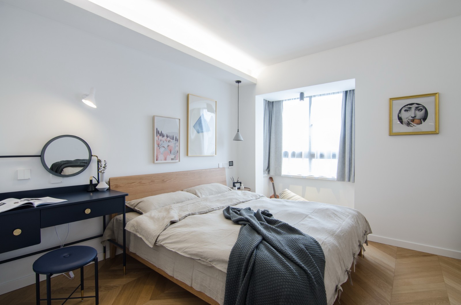 現代簡約風格家裝設計室內裝修效果圖-臥室 現代簡約風格家裝設計室內裝修效果圖-臥室