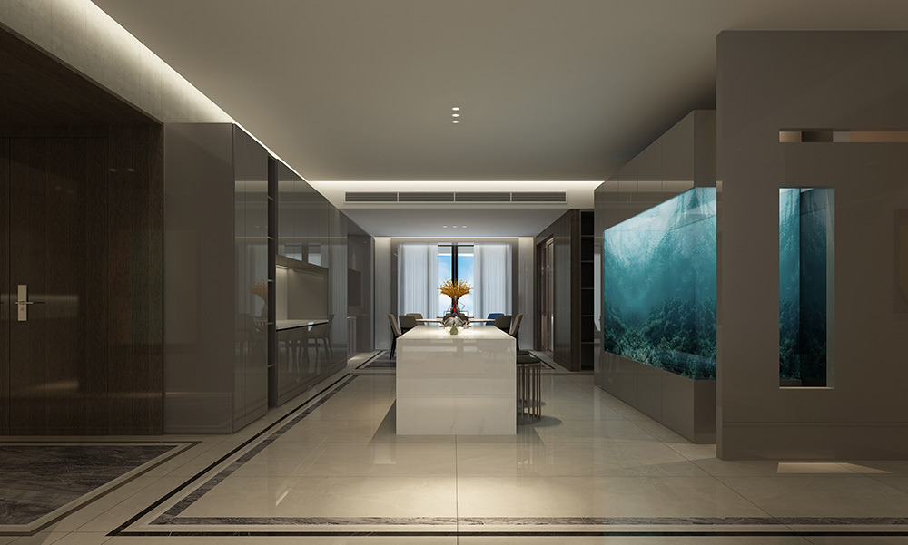 現代簡約風格室內裝修設計效果圖-鉆石之家富春山居-室內廚房裝修設計 現代簡約風格室內裝修設計效果圖-鉆石之家富春山居-室內廚房裝修設計