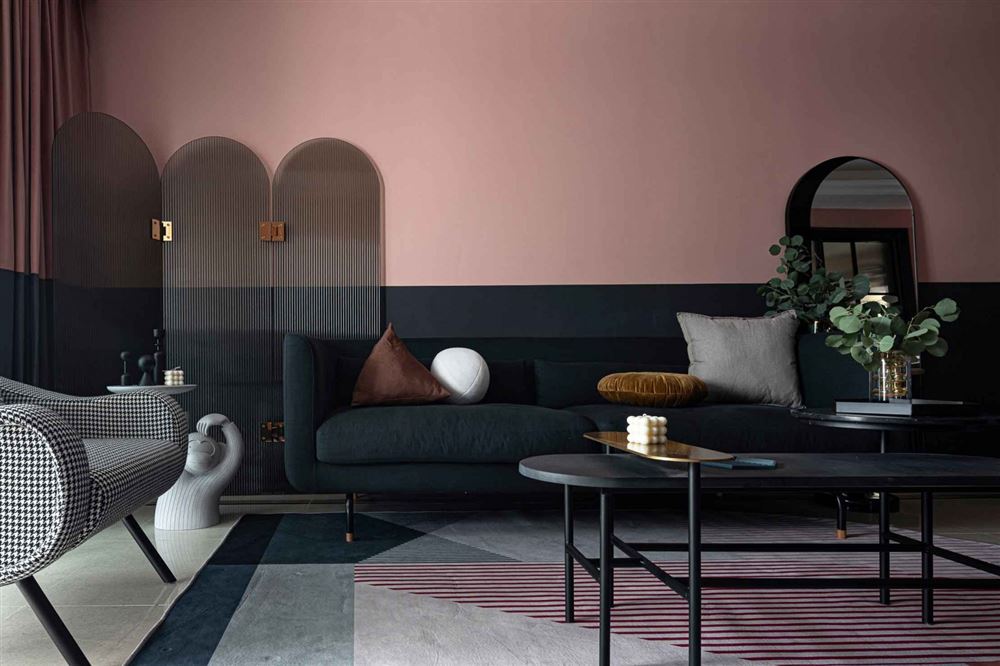 江門市海怡園輕奢風格三居室裝修案例