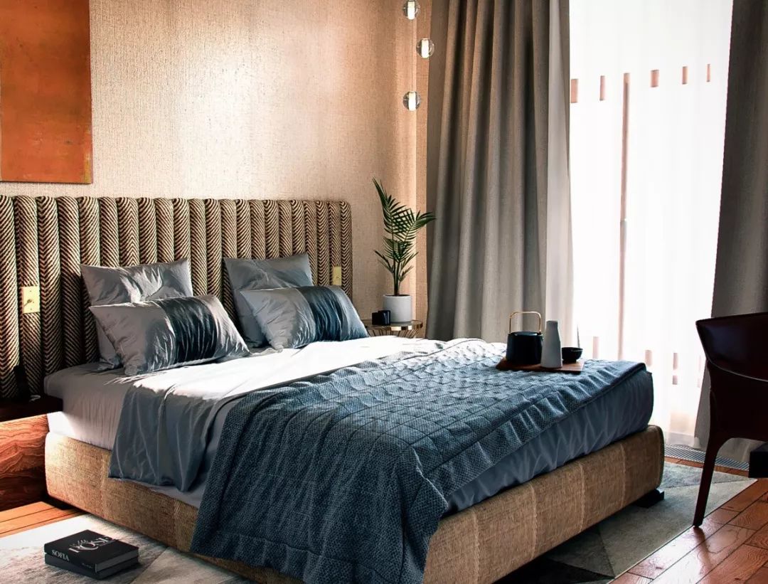 簡歐現(xiàn)代混搭風格家裝設計室內(nèi)裝修效果圖-臥室 簡歐現(xiàn)代混搭風格家裝設計室內(nèi)裝修效果圖-臥室