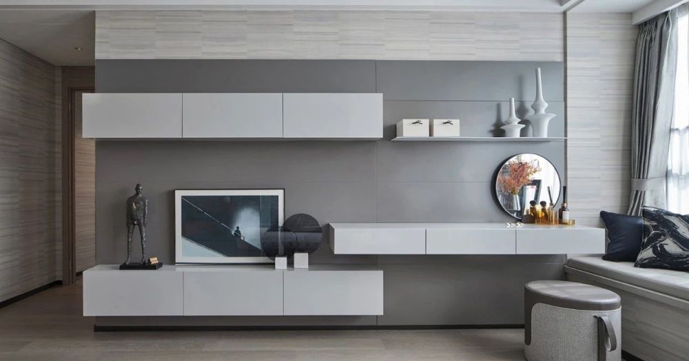 現代簡約風格室內設計家裝案例-客廳 現代簡約風格室內設計家裝案例-客廳