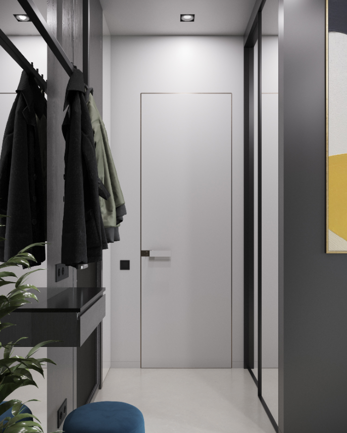 現代簡約風格家裝設計室內裝修效果圖-玄關 現代簡約風格家裝設計室內裝修效果圖-玄關