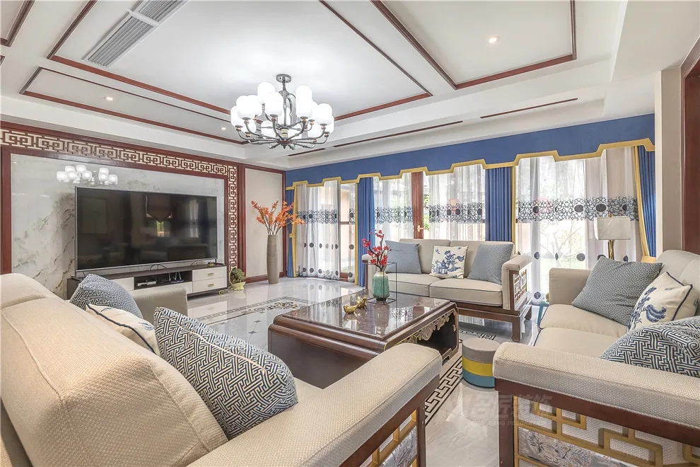 別墅大宅裝修設(shè)計(jì)-客廳 別墅大宅裝修設(shè)計(jì)-客廳