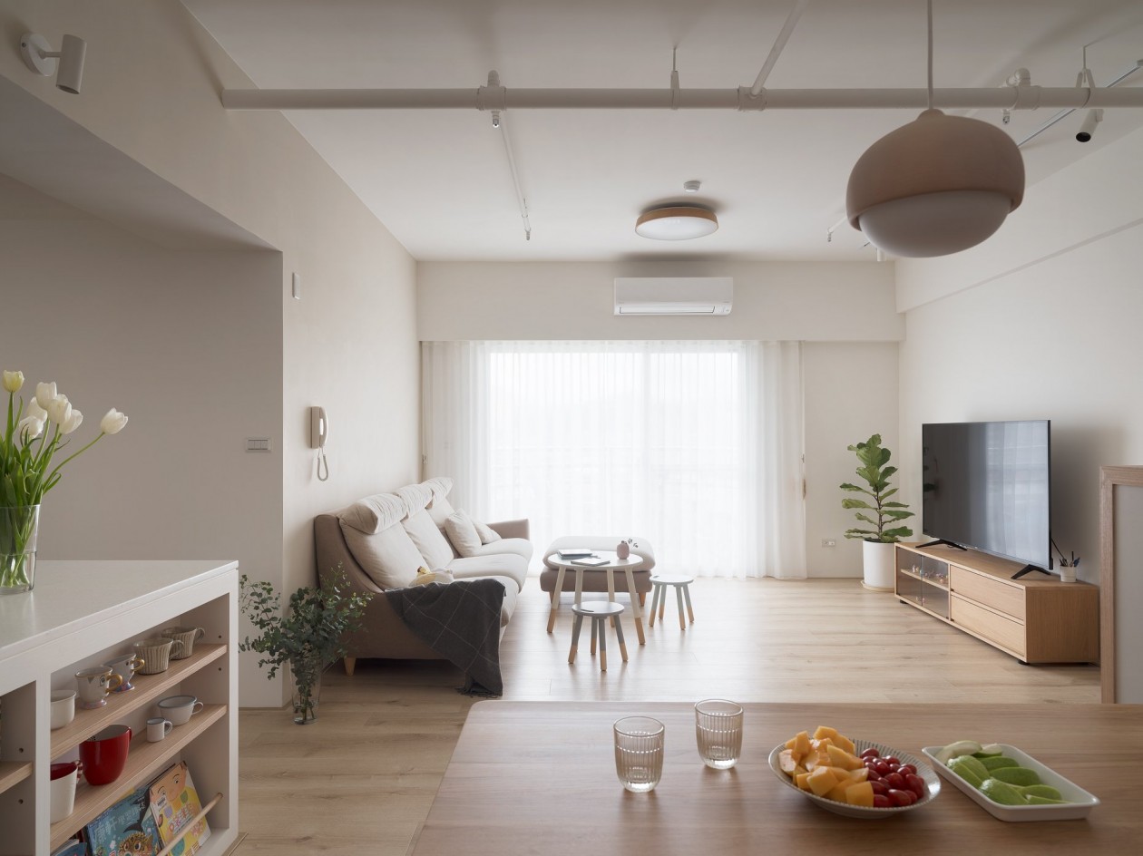 日式簡(jiǎn)約風(fēng)格室內(nèi)設(shè)計(jì)家裝案例-客廳 日式簡(jiǎn)約風(fēng)格室內(nèi)設(shè)計(jì)家裝案例-客廳