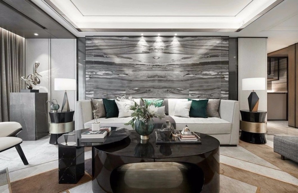 現代簡約風格室內設計家裝案例-客廳 現代簡約風格室內設計家裝案例-客廳