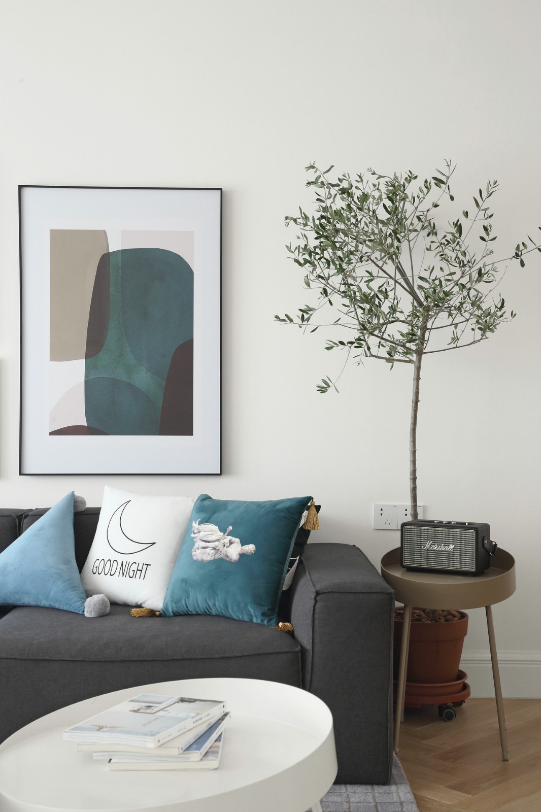 北歐純白風格家裝設計室內裝修效果圖-客廳沙發 北歐純白風格家裝設計室內裝修效果圖-客廳沙發