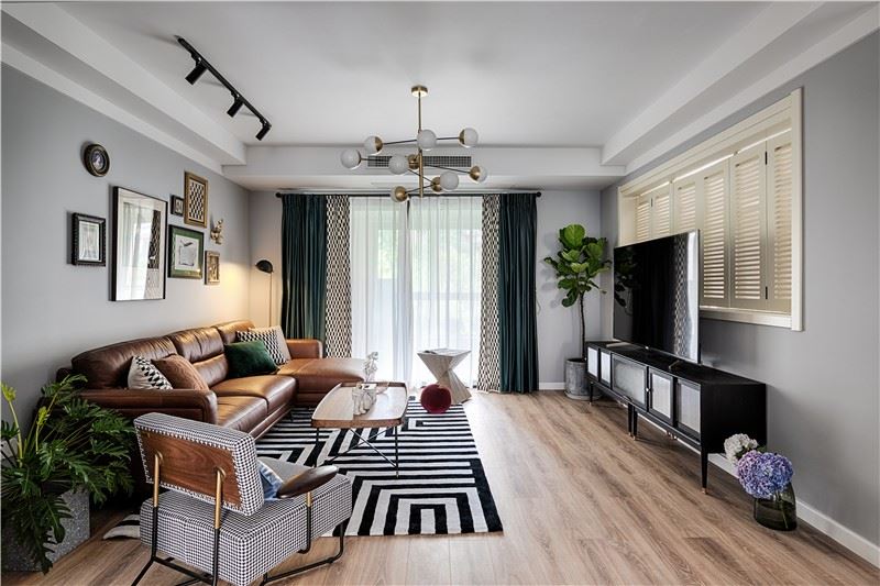 惠州市旺東國際廣場北歐風格三居室裝修案例