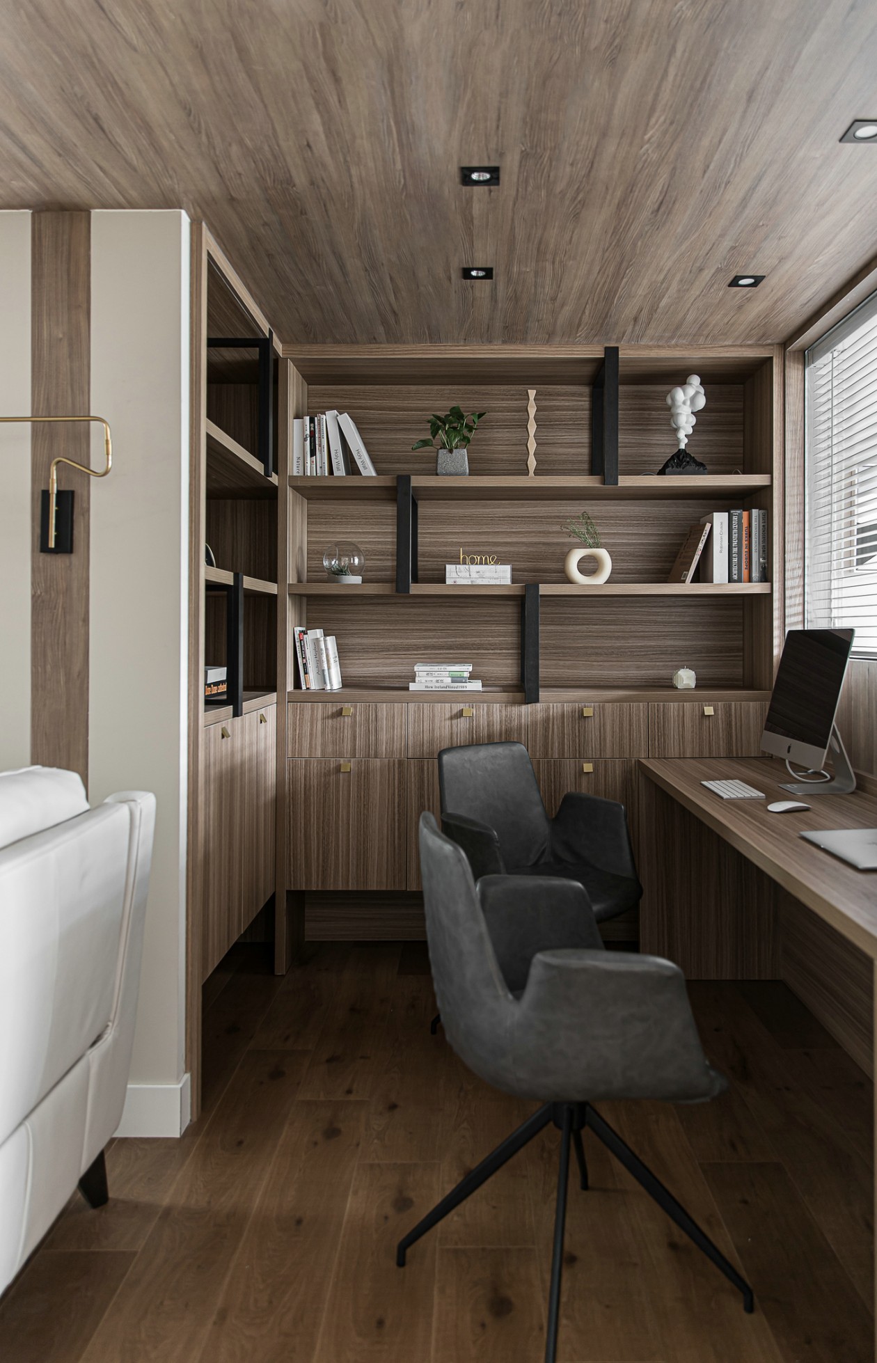 現代簡約風格室內家裝案例效果圖書房 現代簡約風格室內家裝案例效果圖書房