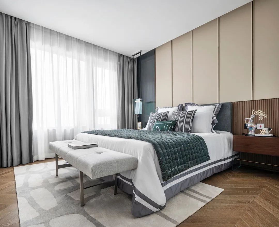 現(xiàn)代簡約風格室內(nèi)設計家裝案例-臥室 現(xiàn)代簡約風格室內(nèi)設計家裝案例-臥室