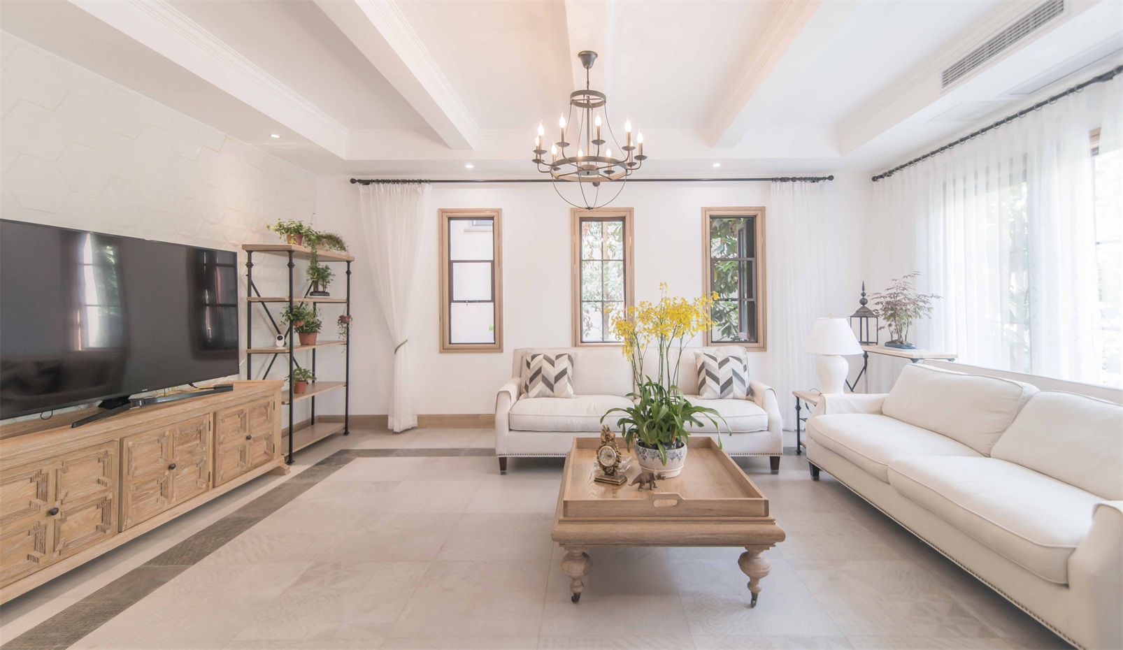 北歐現代風格室內設計家裝案例-客廳 北歐現代風格室內設計家裝案例-客廳