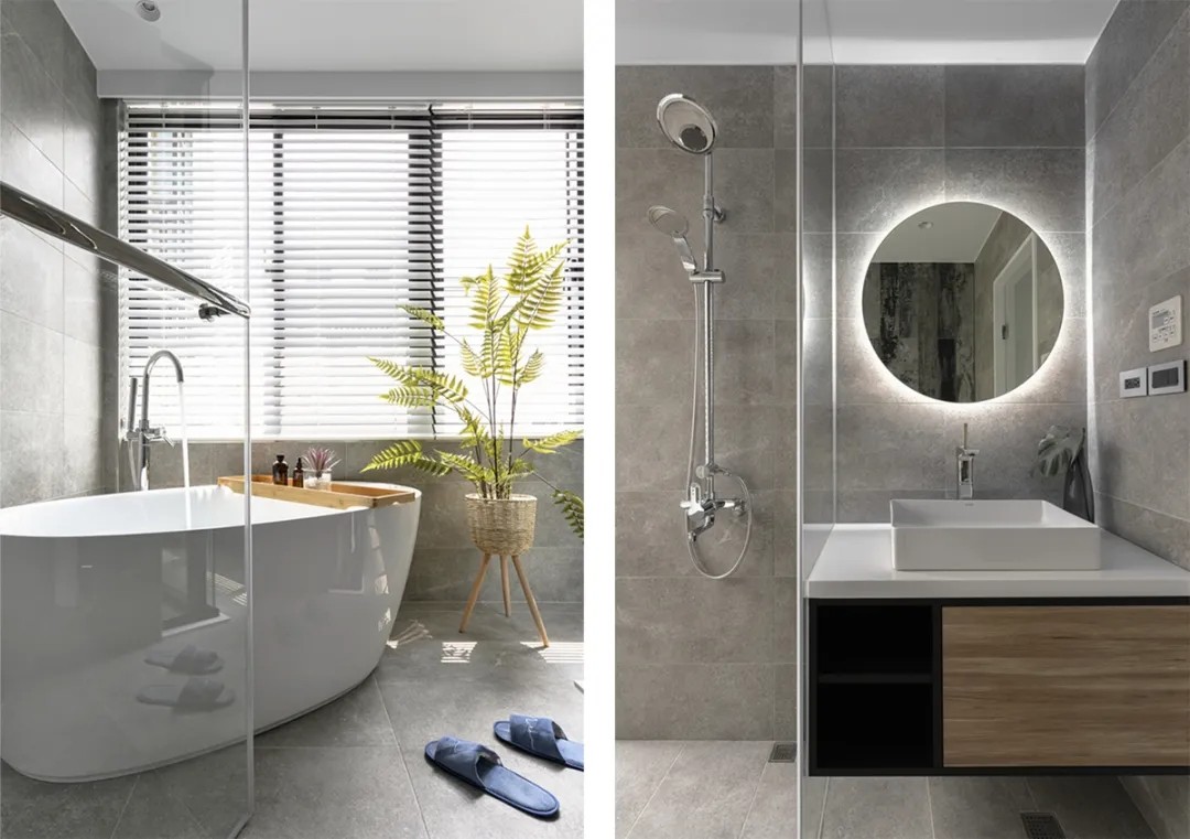 北歐簡約風格家裝設計室內裝修效果圖-衛生間 北歐簡約風格家裝設計室內裝修效果圖-衛生間