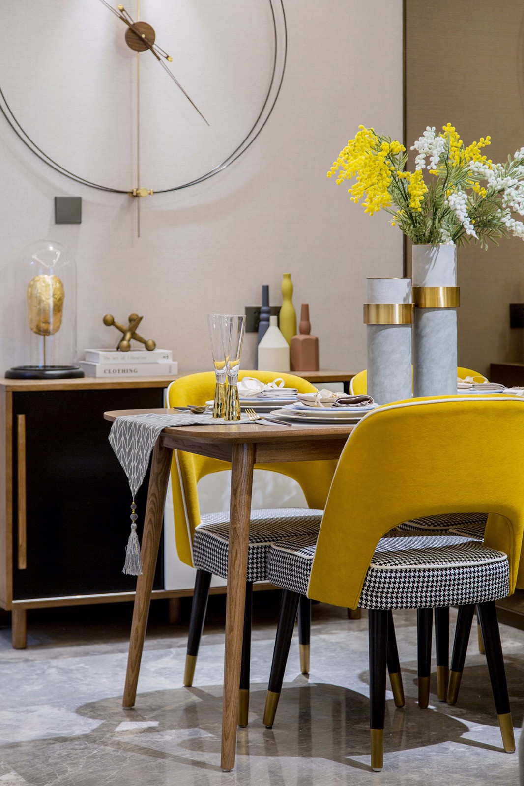 北歐風格家裝設計室內裝修效果圖-餐廳 北歐風格家裝設計室內裝修效果圖-餐廳