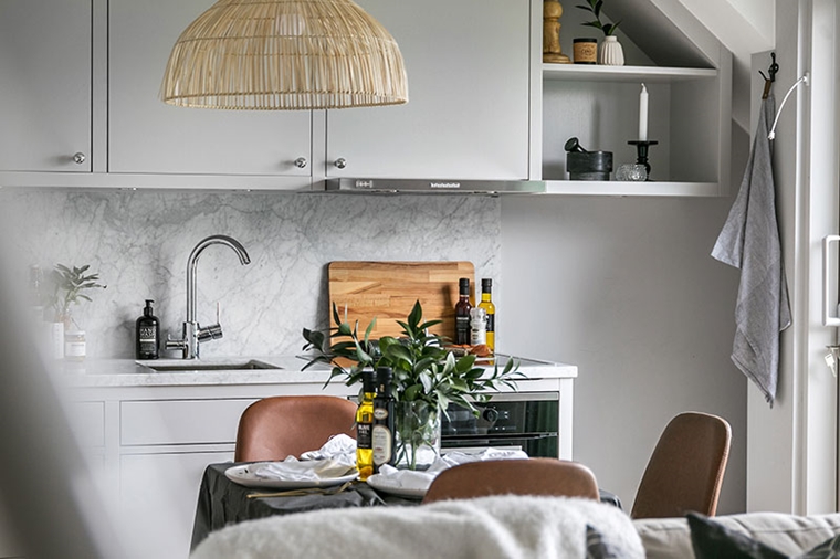 裝修案例北歐風格室內裝修效果圖-廚房 裝修案例北歐風格室內裝修效果圖-廚房