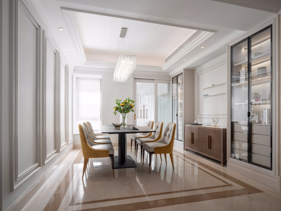 現代簡約風格室內家裝案例效果圖-餐廳 現代簡約風格室內家裝案例效果圖-餐廳