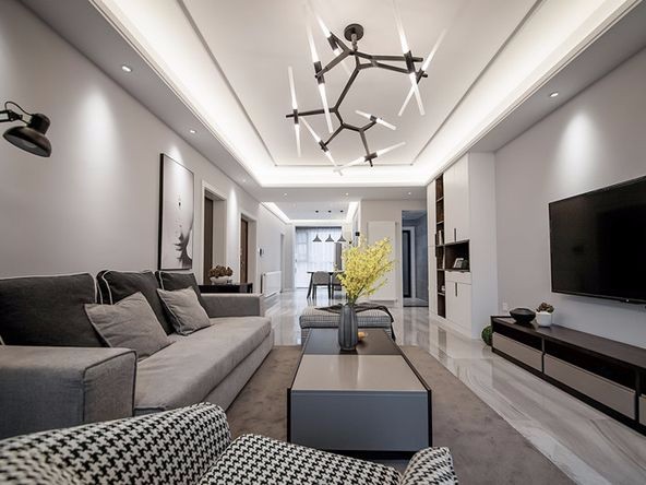 廣州市棠德花園現(xiàn)代簡(jiǎn)約風(fēng)格三居室裝修案例