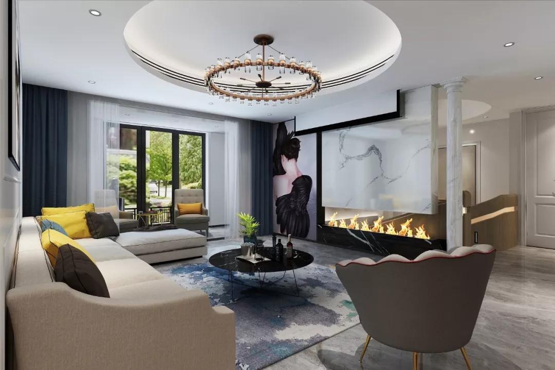 現代簡約風格家裝設計室內裝修效果圖-客廳 現代簡約風格家裝設計室內裝修效果圖-客廳