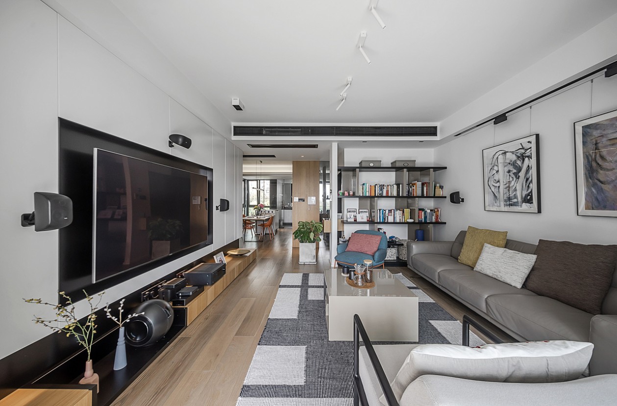 現(xiàn)代簡(jiǎn)約風(fēng)格室內(nèi)家裝案例效果圖-客廳 現(xiàn)代簡(jiǎn)約風(fēng)格室內(nèi)家裝案例效果圖-客廳