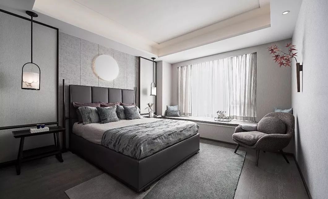 中式風格室內裝修設計效果圖-臥室 中式風格室內裝修設計效果圖-臥室