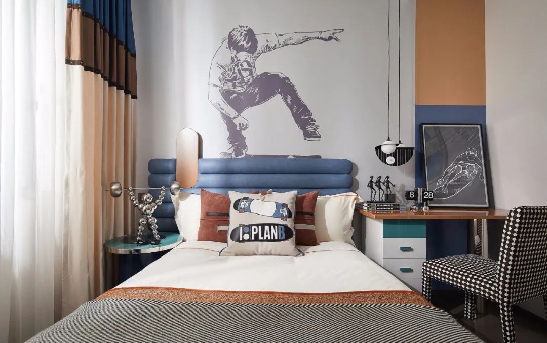 現(xiàn)代簡(jiǎn)約風(fēng)格室內(nèi)設(shè)計(jì)家裝案例-兒童房 現(xiàn)代簡(jiǎn)約風(fēng)格室內(nèi)設(shè)計(jì)家裝案例-兒童房