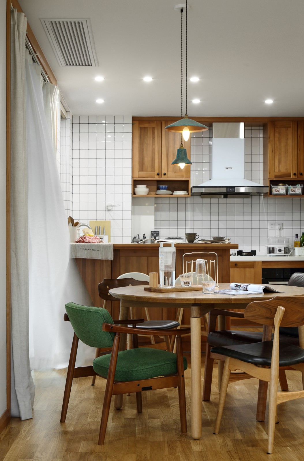 佛山裝修公司日式簡約風格室內裝修效果圖-餐廚廳 佛山裝修公司日式簡約風格室內裝修效果圖-餐廚廳