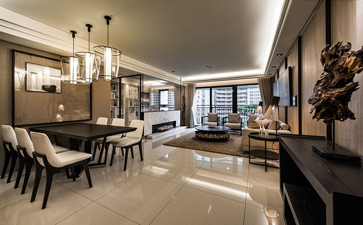 現代前衛風格家裝設計室內裝修效果圖-客餐廳 現代前衛風格家裝設計室內裝修效果圖-客餐廳