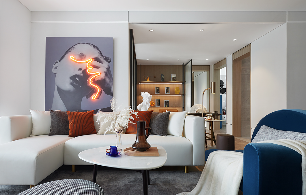 現代摩登風格室內設計家裝案例-客廳 現代摩登風格室內設計家裝案例-客廳