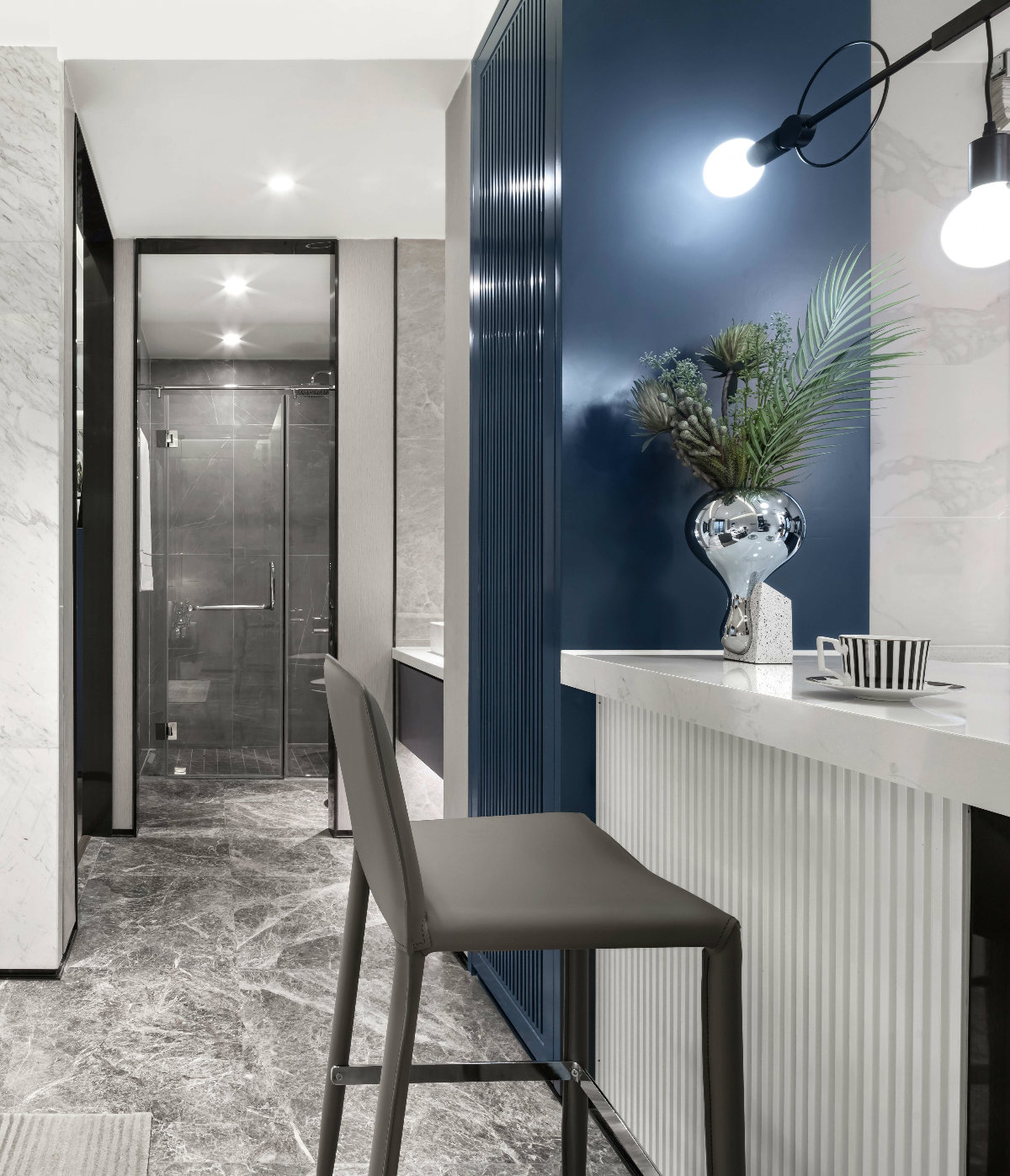 現代摩登風格室內設計家裝案例-餐廳 現代摩登風格室內設計家裝案例-餐廳