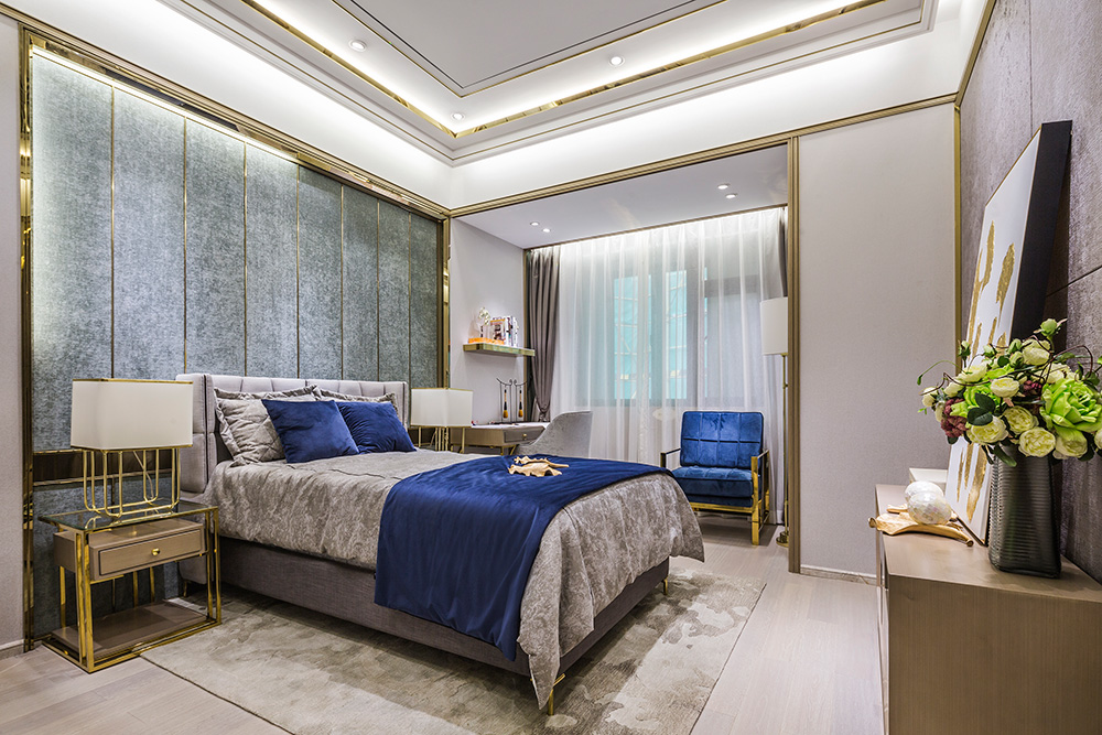 南寧鳳嶺佳園三居135平米歐式風格室內裝修案例-臥室 南寧鳳嶺佳園三居135平米歐式風格室內裝修案例-臥室