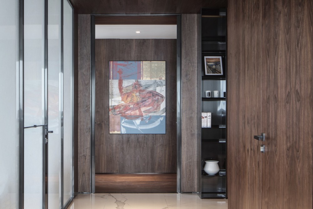 現代簡約風格室內設計家裝案例-玄關 現代簡約風格室內設計家裝案例-玄關