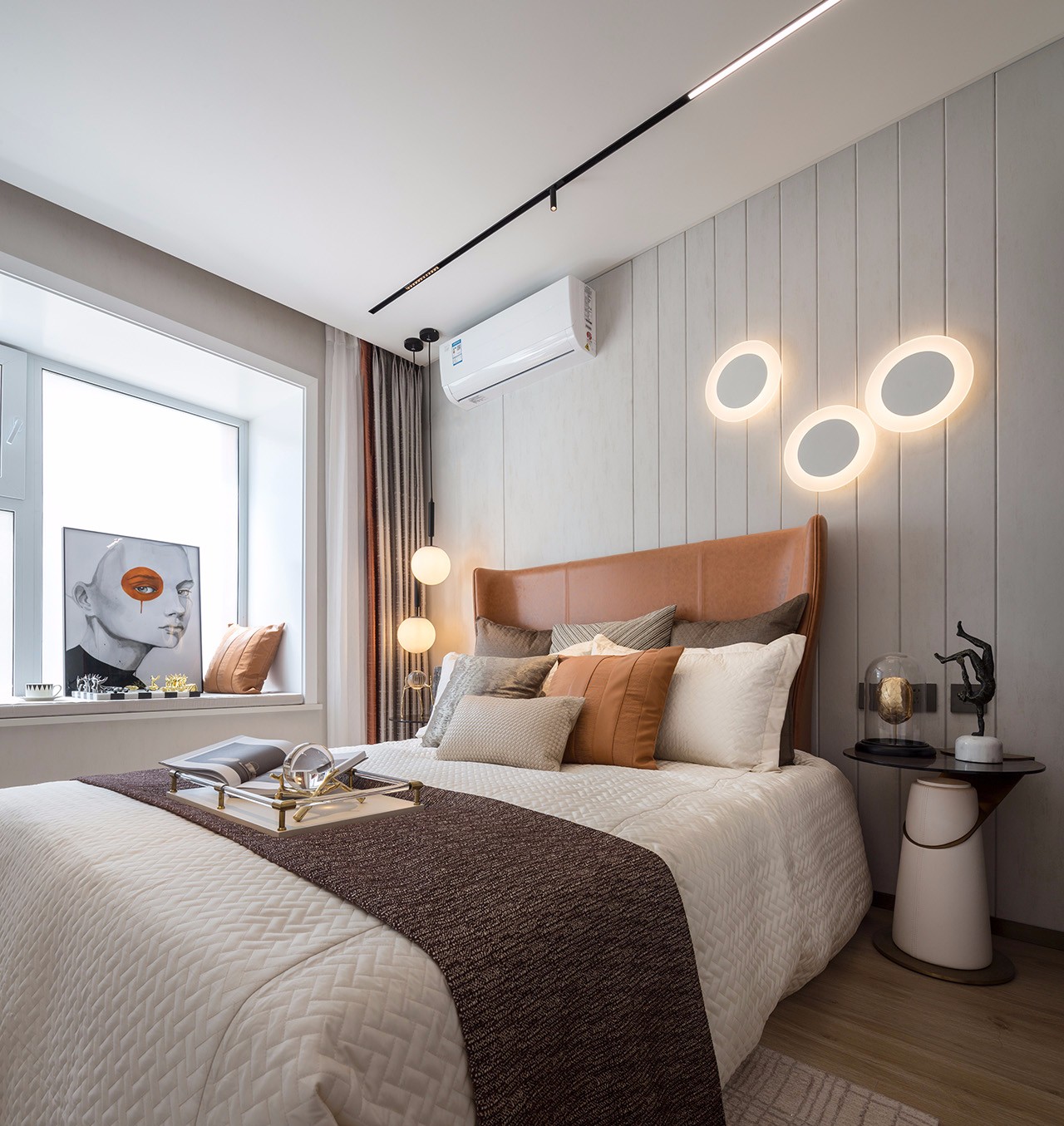 輕奢風(fēng)格家裝設(shè)計(jì)室內(nèi)裝修效果圖-臥室 輕奢風(fēng)格家裝設(shè)計(jì)室內(nèi)裝修效果圖-臥室