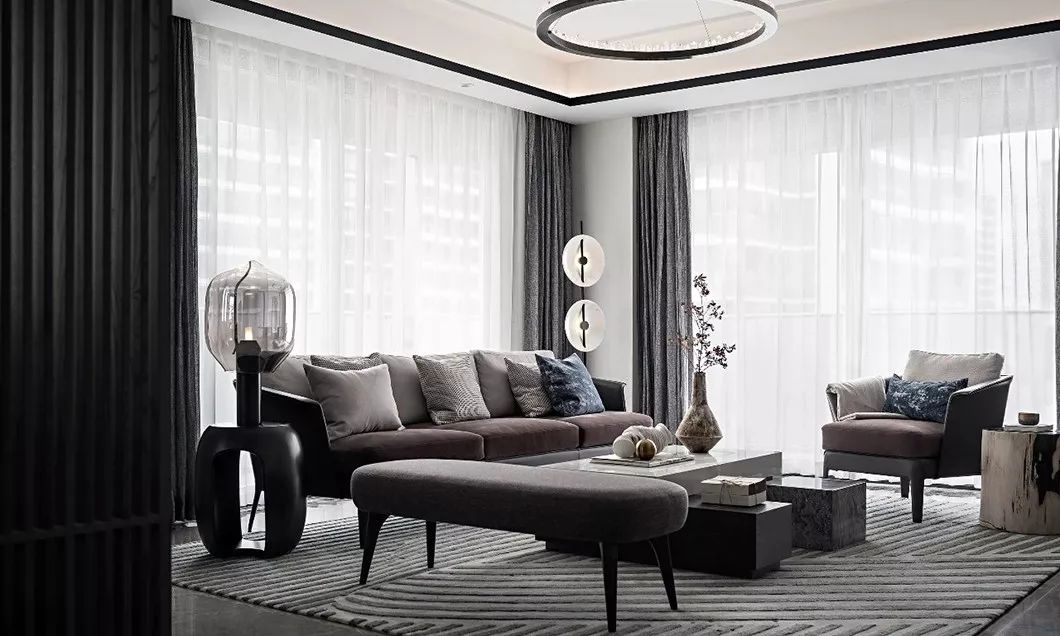 中式風格室內裝修設計效果圖-客廳 中式風格室內裝修設計效果圖-客廳