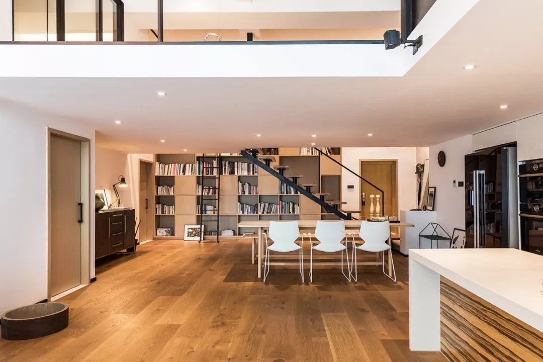 裝修公司現代輕奢風格復式裝修效果圖-客廳 裝修公司現代輕奢風格復式裝修效果圖-客廳