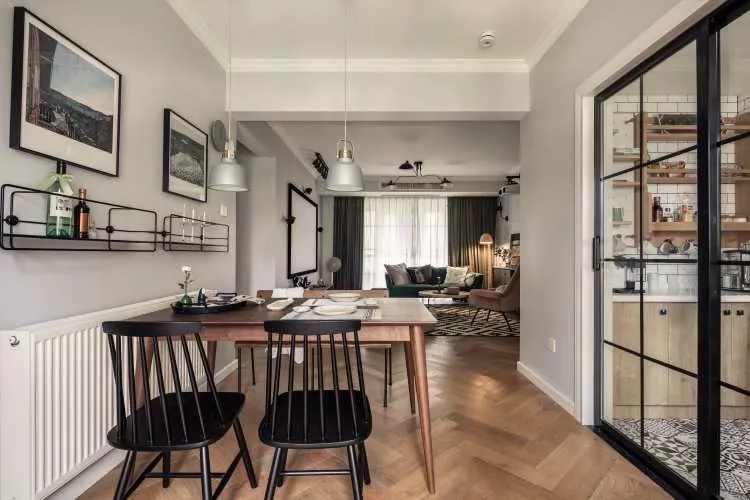 北歐風格家裝設計室內裝修效果圖-餐廳 北歐風格家裝設計室內裝修效果圖-餐廳