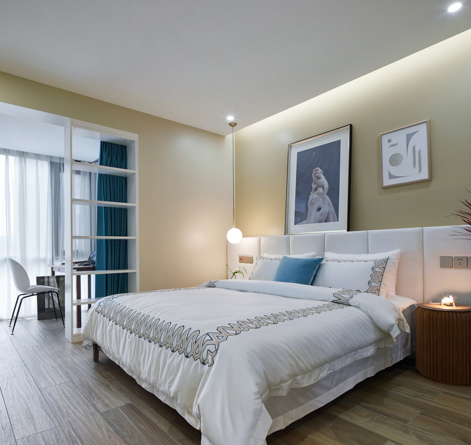 佛山裝修公司現代簡約風格室內裝修效果圖-臥室 佛山裝修公司現代簡約風格室內裝修效果圖-臥室