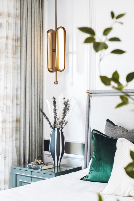 法式輕奢風格室內設計家裝案例-臥室床頭柜 法式輕奢風格室內設計家裝案例-臥室床頭柜