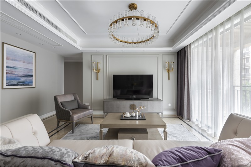 裝修公司美式風(fēng)格室內(nèi)裝修效果圖-客廳 裝修公司美式風(fēng)格室內(nèi)裝修效果圖-客廳