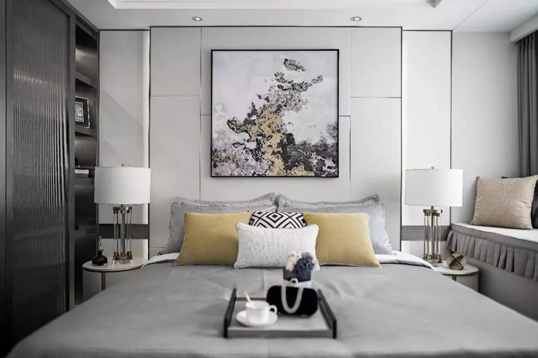 現代簡約風格室內設計家裝案例-臥室 現代簡約風格室內設計家裝案例-臥室