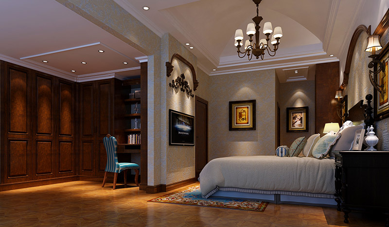 現(xiàn)代前衛(wèi)風(fēng)格別墅裝修效果圖-饒平別墅365平米-別墅臥室 現(xiàn)代前衛(wèi)風(fēng)格別墅裝修效果圖-饒平別墅365平米-別墅臥室