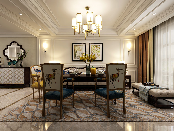 裝修公司簡美風格室內(nèi)裝修效果圖-餐廳 裝修公司簡美風格室內(nèi)裝修效果圖-餐廳