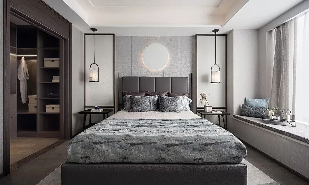 中式風格室內裝修設計效果圖-臥室 中式風格室內裝修設計效果圖-臥室