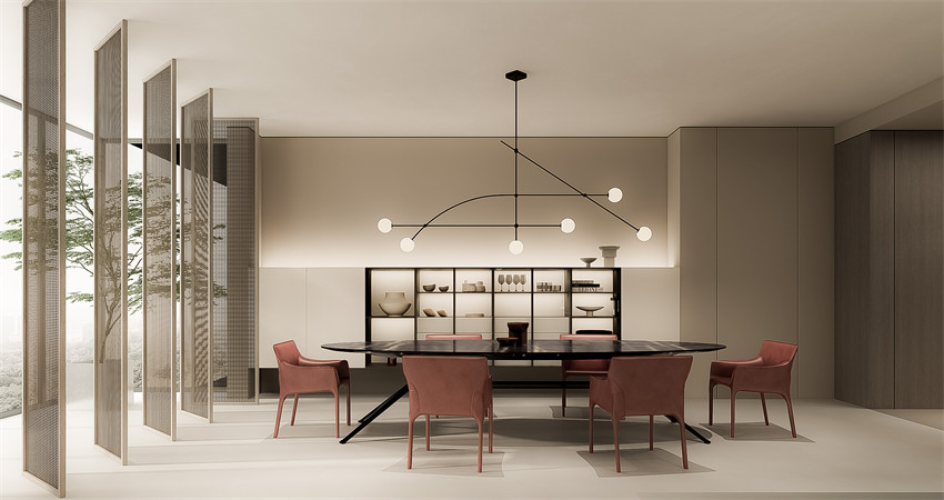 廣州市華遠云和墅現代簡約風格三居室裝修案例