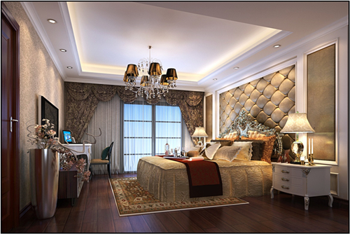 ?？谑斜＠醒牒０稓W式風格三居室裝修案例